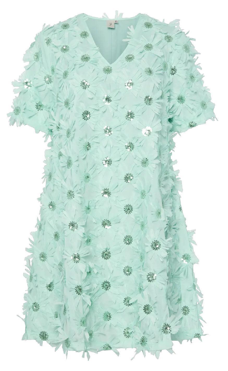 Yas Kjole Abelone Mist Green