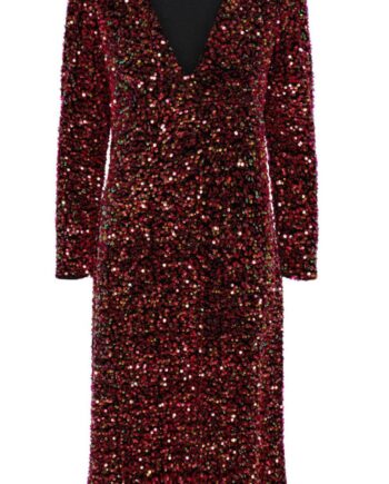 Yas Kjole Pinko Midi Black