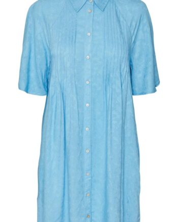 Yas Skjortekjole Fira Ethereal Blue