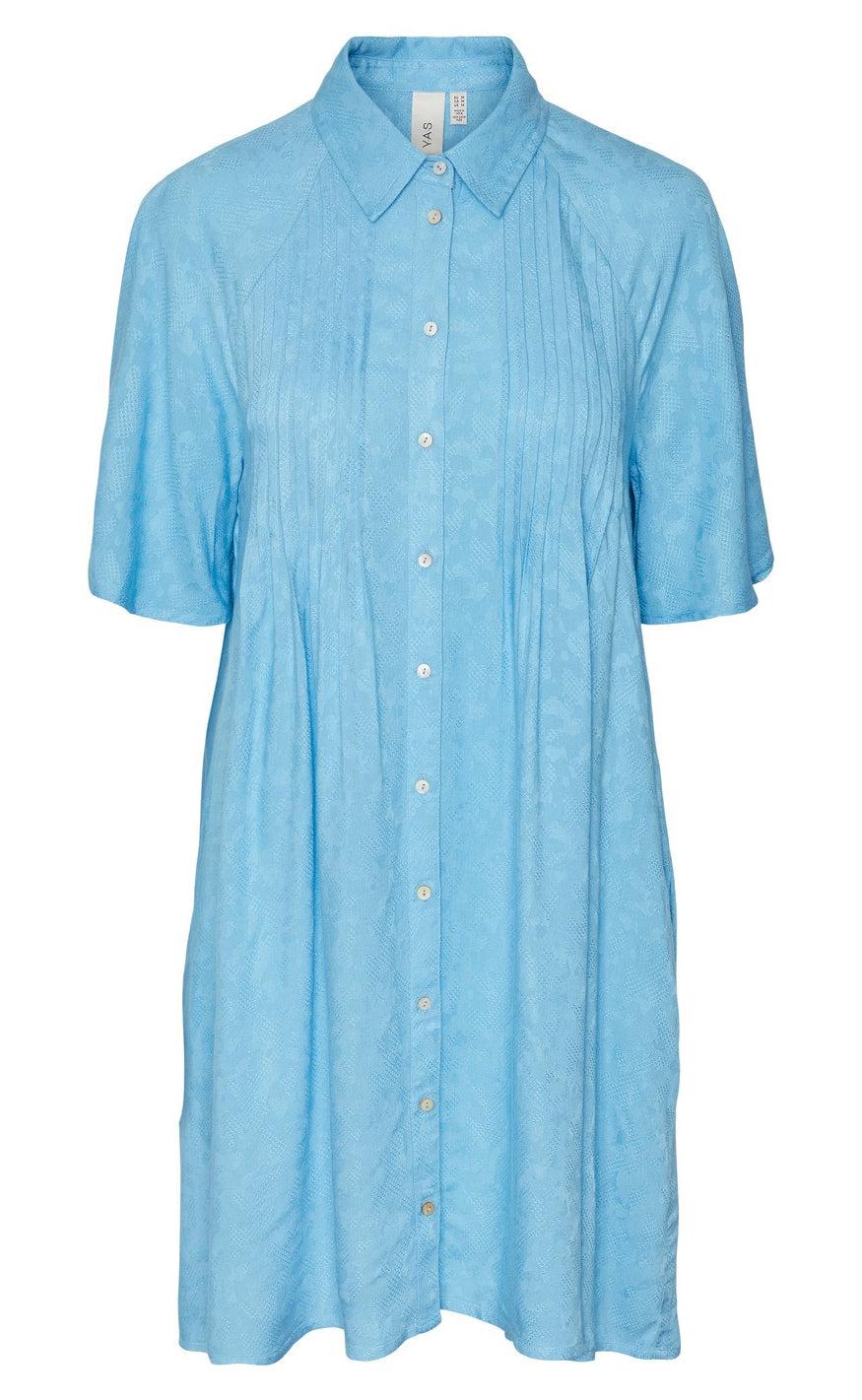 Yas Skjortekjole Fira Ethereal Blue