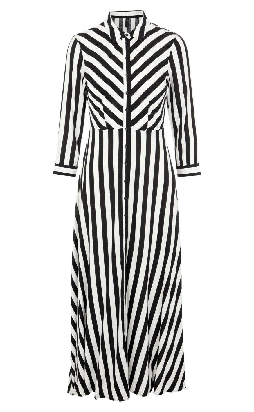Yas Skjortekjole Savanna Long Black