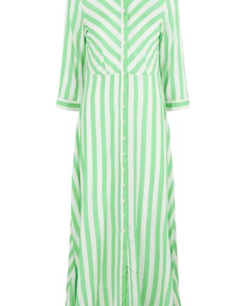 Yas Skjortekjole Savanna Long Irish Green