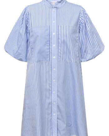 -view Kjole Tiffany Stripe Light Blue