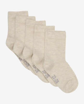 Ankel Sokker -solid   -pack  Sand Melange 19 22