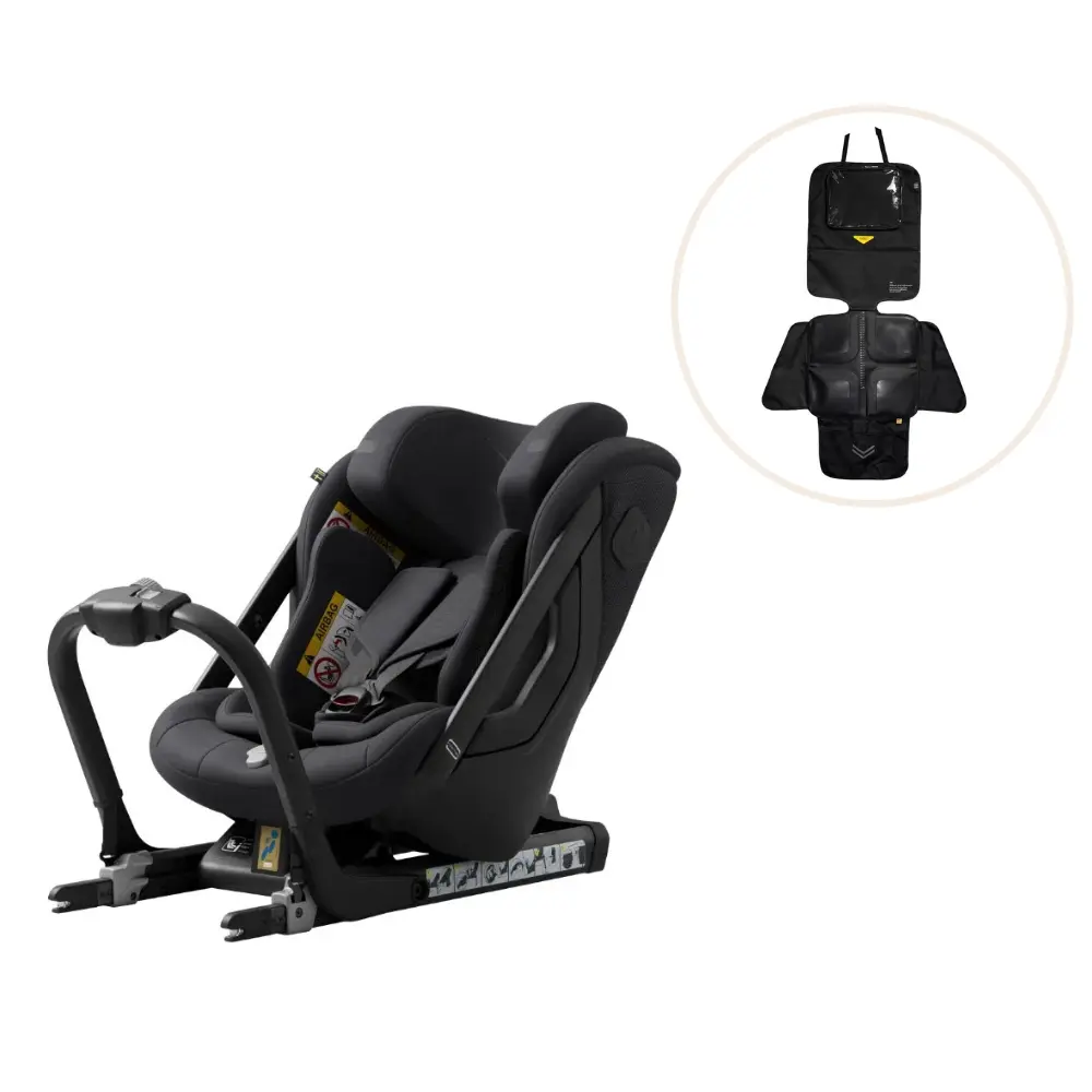 Axkid One Autostol Inkl Sædebeskytter Coastal Storm Black