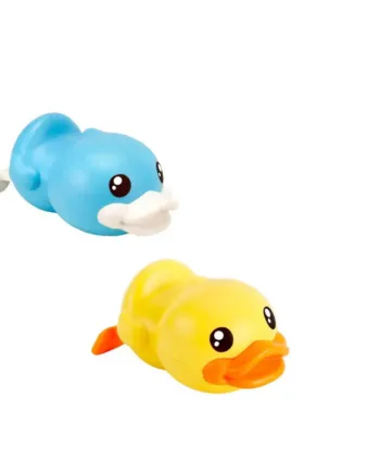 Duck Wind Up Bath Duck Gul Blå