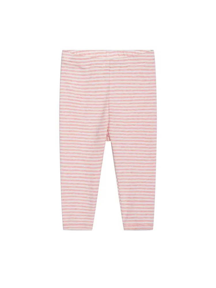 Baby Stribet Leggings Coral Ow 74     Mdr