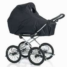 Babydan Klima Kontrol Regnslag Reflekskant Sort
