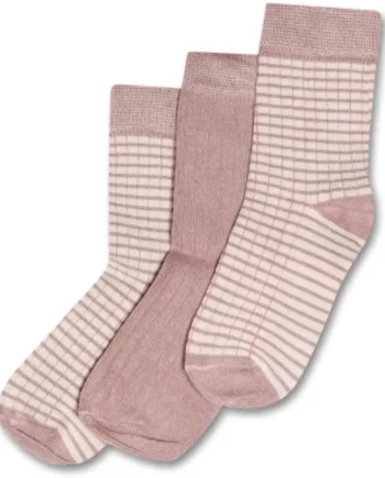 Bamboo Strømper   Pak Rose 23-26