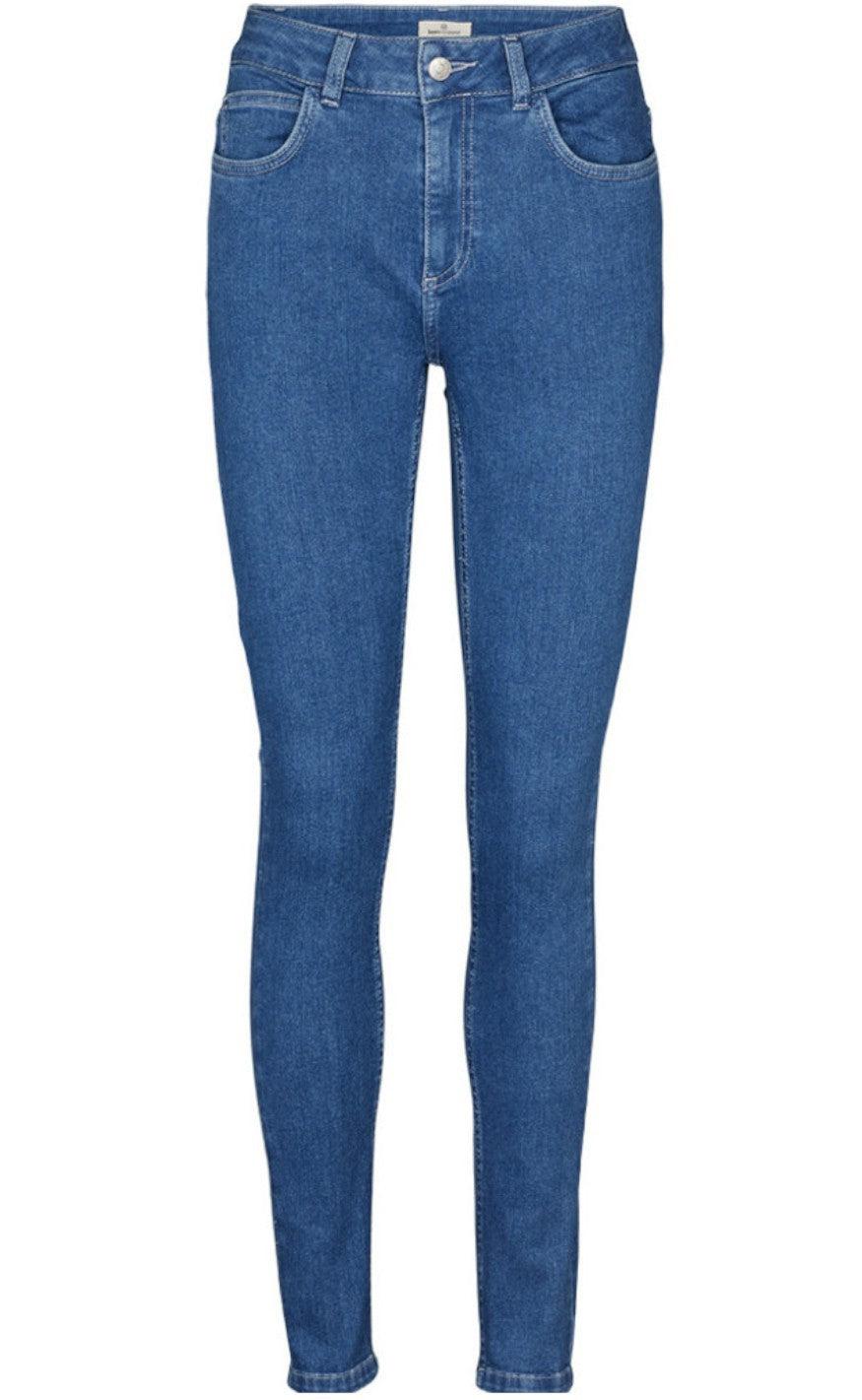 Basic Apparel Bukser Eve Denim Blue