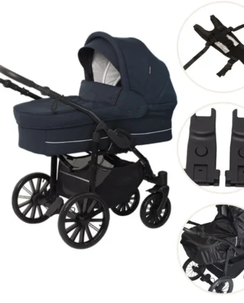 Basson Nordic Lux Barnevogn Pakke Dusty Navy