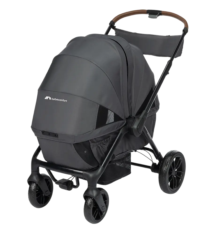 Bebeconfort Helios Søskendevogn Mineral Graphite