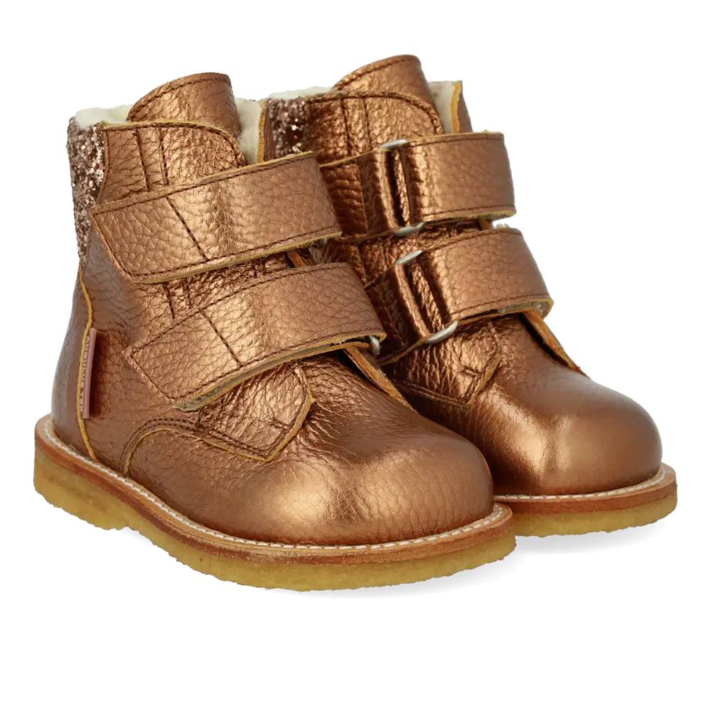 Begynder Tex-støvle Med Glitter Og Velcro 4264 25