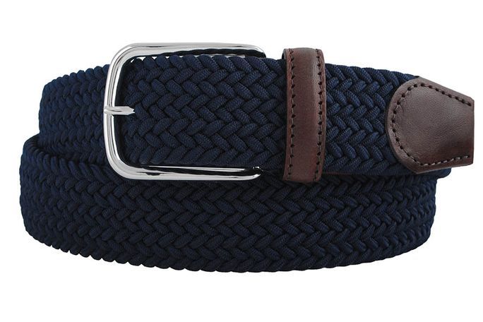 6910 35  Belt  Navy Ribbon