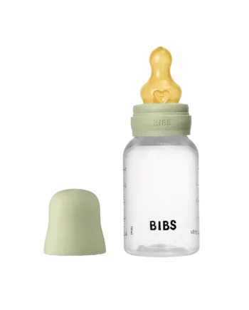 Bibs Baby Flaske Rund Latex   Pack 150 Ml Slow Flow Sage