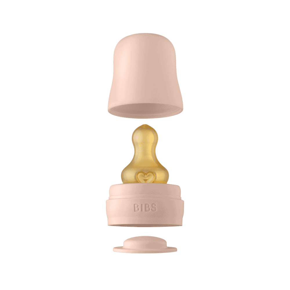 Bibs Flaskesæt Latex Baby Blush