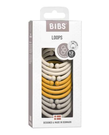Bibs Loops Ivory Honey Bee Sand