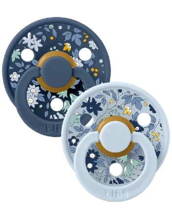 Bibs   Liberty Colour Str   Chamomile Lawn Baby Blue Mix