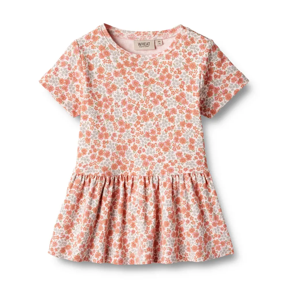 Birthe Jersey Kjole Rose Flowers 68
