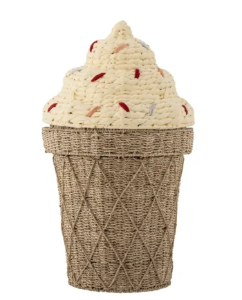 Bloomingville Mini Cillie Kurv Med Låg Natur