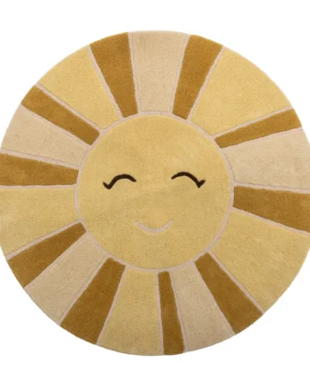 Sun Tæppe  Gul  Uld