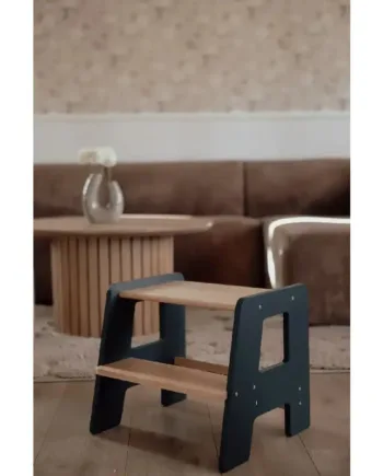 Børneskammel Grå