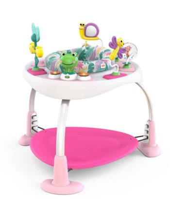 Bounce Bounce Babyâ        Legetrampolin Og Bord Pink