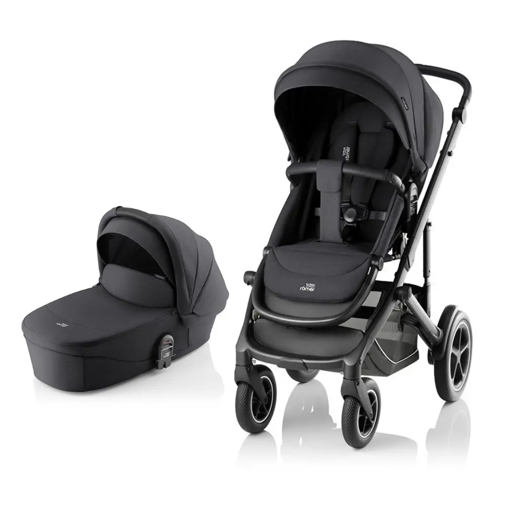 Britax Römer Smile 5z Kombivogn Style Carbon Black