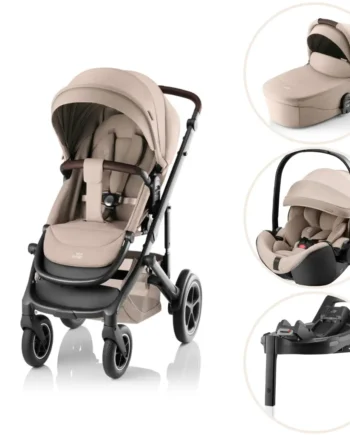 Britax Römer Smile 5z Style Inkl  Liggedel  Baby-safe Pro Autostol Og Vario Base 5z Teak