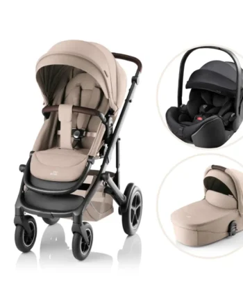 Britax Römer Smile 5z Style Kombivogn Inkl  Baby-safe Pro Style Autostol Teak