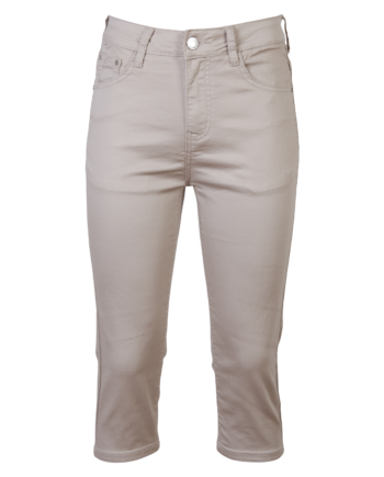 Bs Jeans Dame Capri Sand 36
