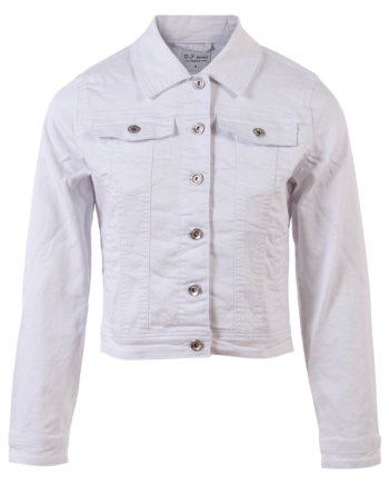 Bs Jeans Dame Denimjakke Hvid