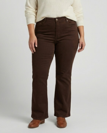 Bs Jeans Thea Dame Jeans    Stretch Brown 42