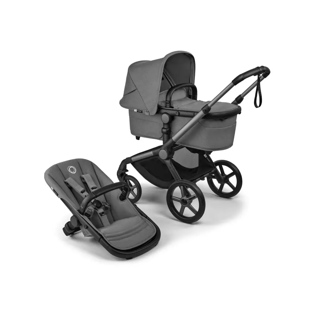 Bugaboo Fox   Renew Complete Kombivogn Graphite Moon Grey