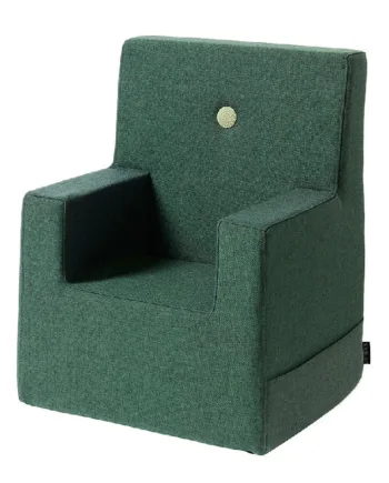 By Klipklap Kids Chair    Deep Green    Light Green