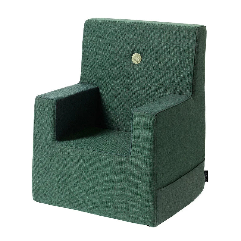 By Klipklap Kids Chair Deep Green Light Green