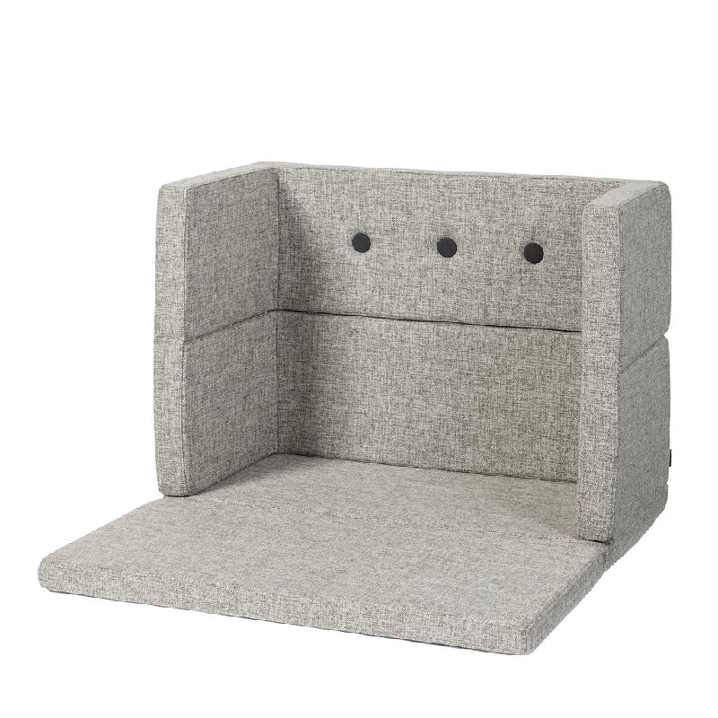 By Klipklap Play Fold Square  Multi Grey    Grey