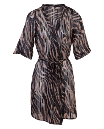 Cassiopeia Frideri Dame Kimono Plus Size Black Combi 42 44