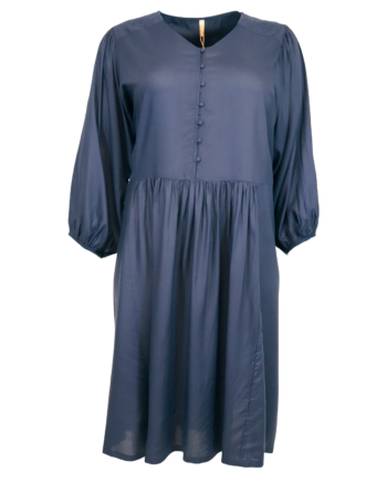 Cassiopeia Sivanna Dame Kjole Plus Size Navy 42 44