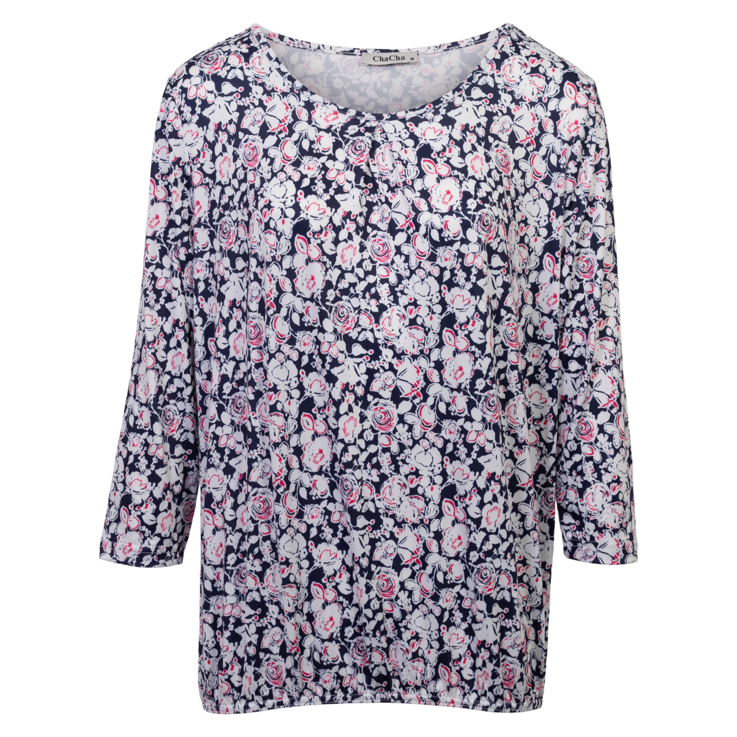 Chacha Dame Bluse Print 170 Flowers