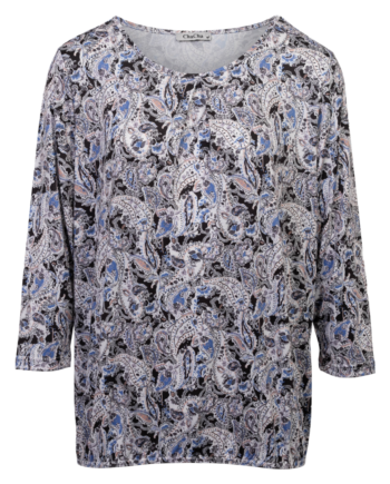 Chacha Dame Bluse Print 209 Paisley
