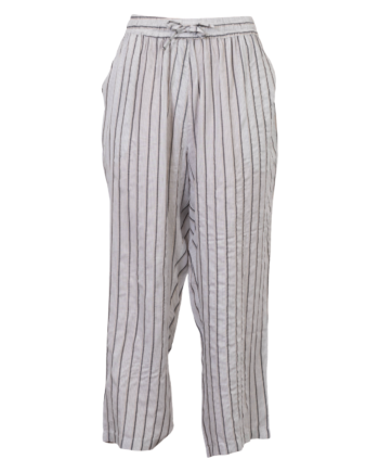 Chacha Dame Capri Grey Black Stripe