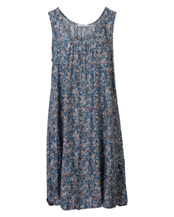 Chacha Dame Kjole Blue Flower