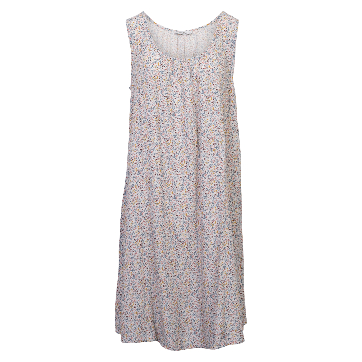 Chacha Dame Kjole Offwhite Flower
