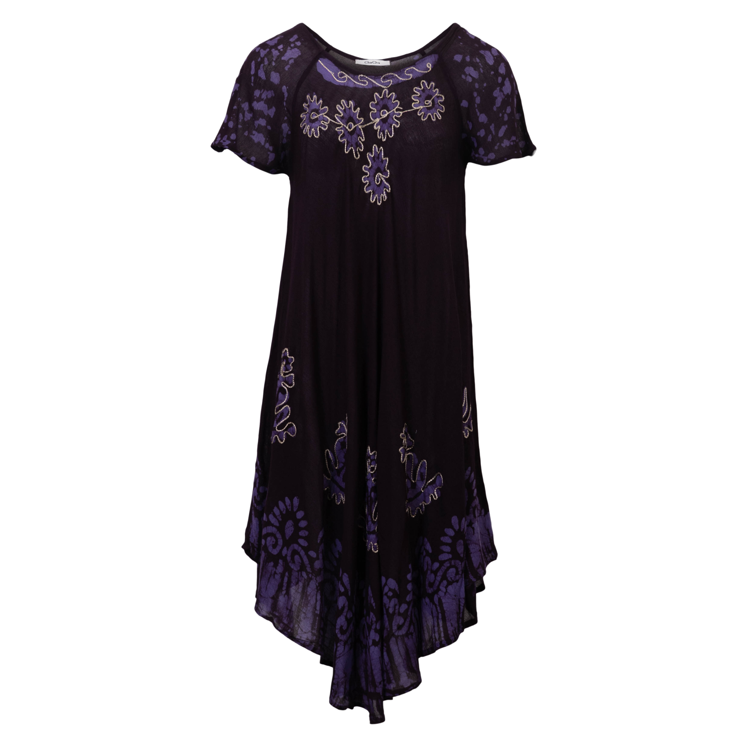 Chacha Dame Kjole Purple Onesize