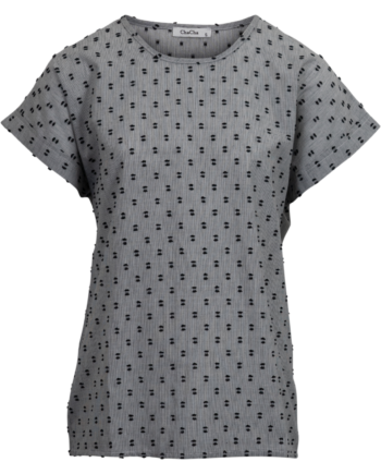 Chacha Dame Kortærmet Bluse Black