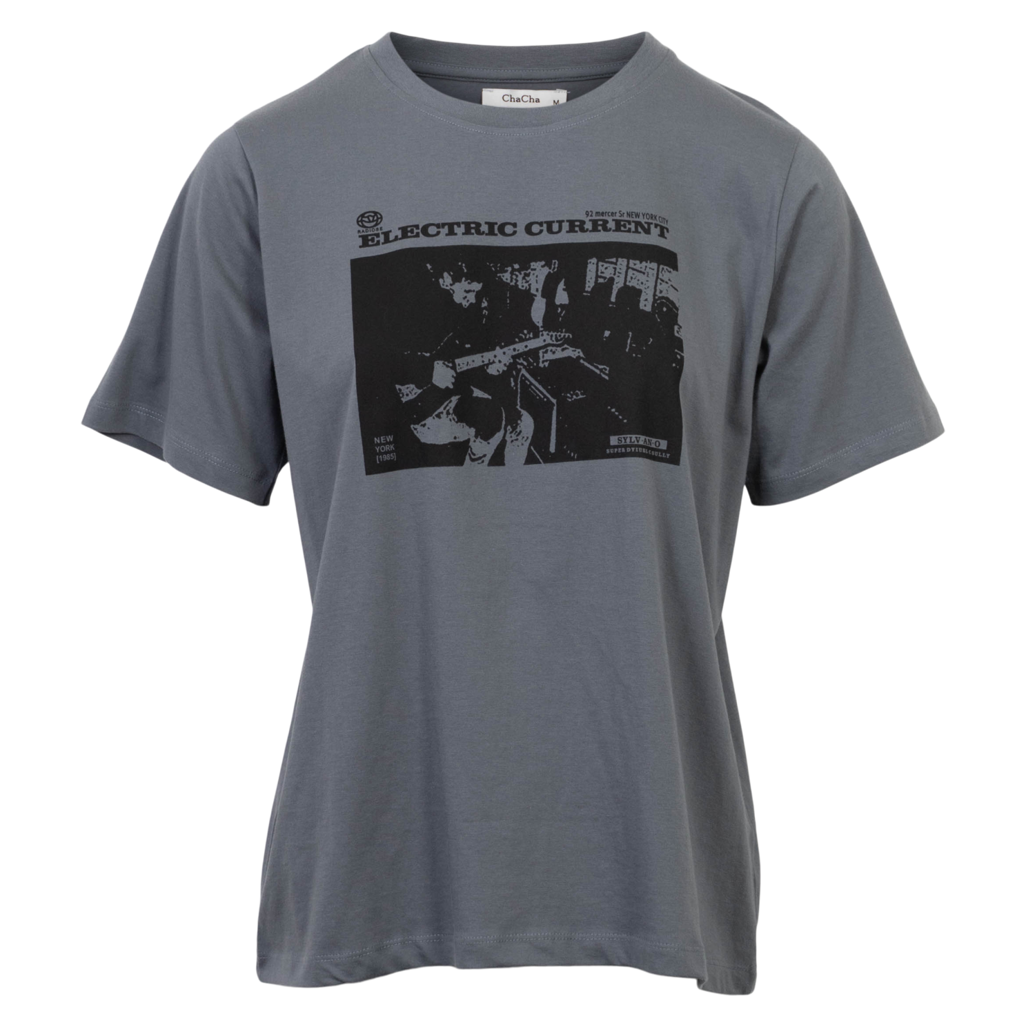 Chacha Dame  -shirt Grey