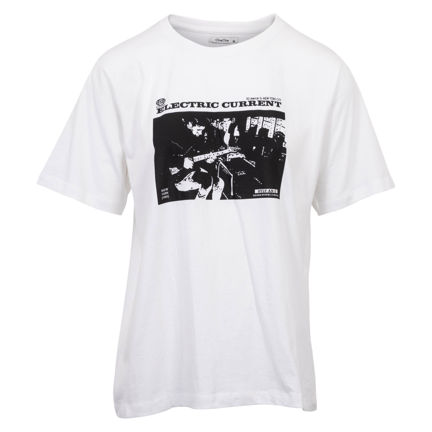Chacha Dame  -shirt White