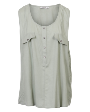 Chacha Dame Top Light Green