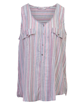 Chacha Dame Top Stripe